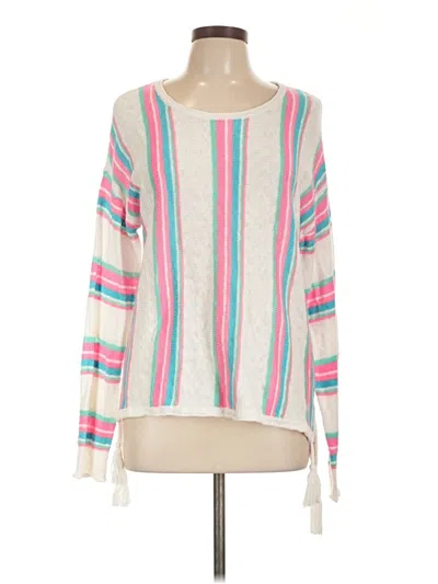 Pre-owned Lilly Pulitzer Pullover Sweater In White