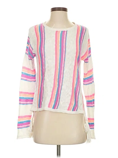 Pre-owned Lilly Pulitzer Pullover Sweater In White