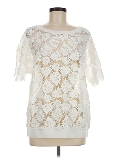 Pre-owned Lilly Pulitzer Pullover Sweater In White