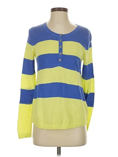 Pre-owned Lilly Pulitzer Pullover Sweater In Yellow