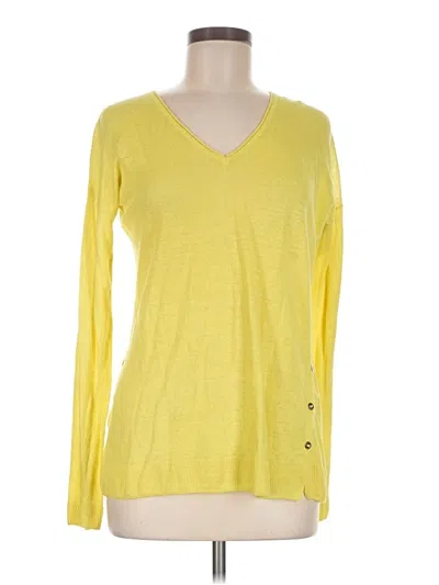 Pre-owned Lilly Pulitzer Pullover Sweater In Yellow