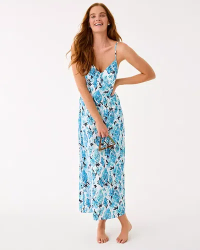 Lilly Pulitzer Ramsey V-neck Maxi Dress In Blue
