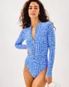 Lilly Pulitzer Randee Rashguard One-piece Swimsuit