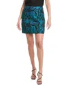 Lilly Pulitzer Redmond Mini Skirt In Deep Lagoon In Multi