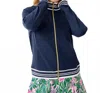 Lilly Pulitzer Upf 50+ Luxletic Regate Jacket In Blue