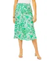 Lilly Pulitzer Rennox Midi Skirt In Spearmint Blossom Views In Multi