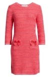 Lilly Pulitzer Rhysa 3/4 Sleeve Sweater Dress In Red
