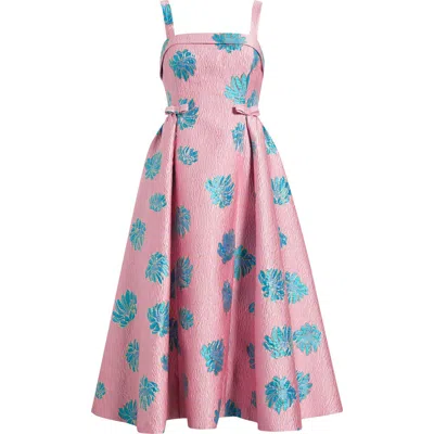 Lilly Pulitzer ® Rissy Metallic Floral Jacquard Dress