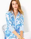 LILLY PULITZER RIVERLYN PIECED PRINT TUNIC