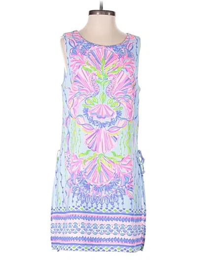 Pre-owned Lilly Pulitzer Romper In Blue