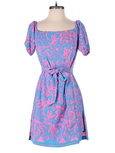 Pre-owned Lilly Pulitzer Romper In Blue
