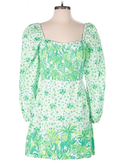 Pre-owned Lilly Pulitzer Romper In Green