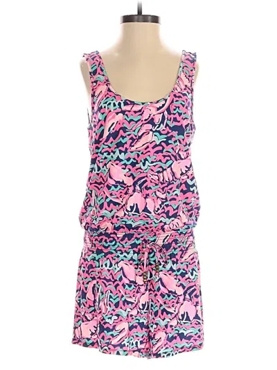 Pre-owned Lilly Pulitzer Romper In Pink