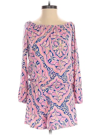 Pre-owned Lilly Pulitzer Romper In Pink