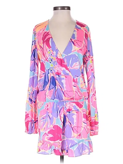 Pre-owned Lilly Pulitzer Romper In Pink