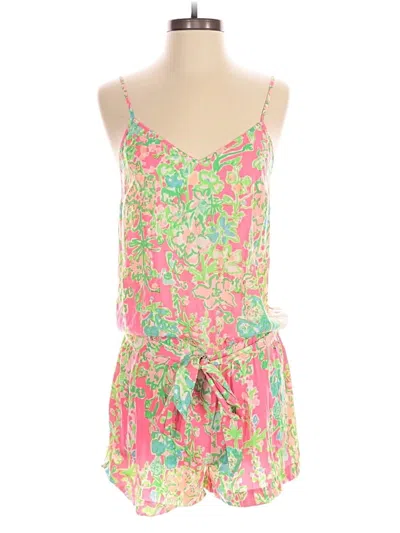 Pre-owned Lilly Pulitzer Romper In Pink