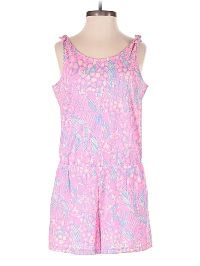 Pre-owned Lilly Pulitzer Romper In Pink