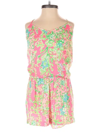 Pre-owned Lilly Pulitzer Romper In Pink