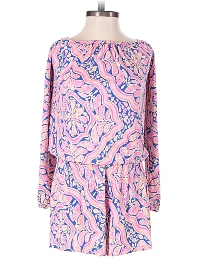 Pre-owned Lilly Pulitzer Romper In Pink