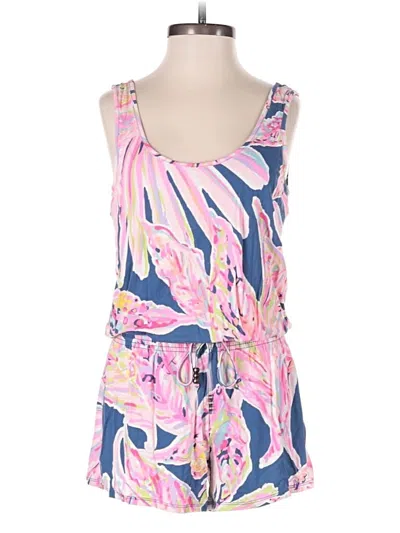 Pre-owned Lilly Pulitzer Romper In Pink