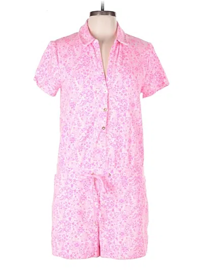 Pre-owned Lilly Pulitzer Romper In Pink