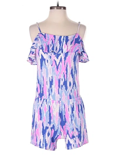 Pre-owned Lilly Pulitzer Romper In Purple