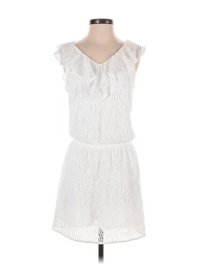 Pre-owned Lilly Pulitzer Romper In White