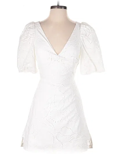 Pre-owned Lilly Pulitzer Romper In White