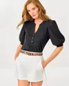 Lilly Pulitzer Ronson Knit Top In Black