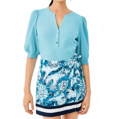 Lilly Pulitzer Ronson Knit Top In Bellevue Blue