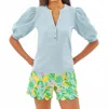 Lilly Pulitzer Ronson Knit Top In Blue