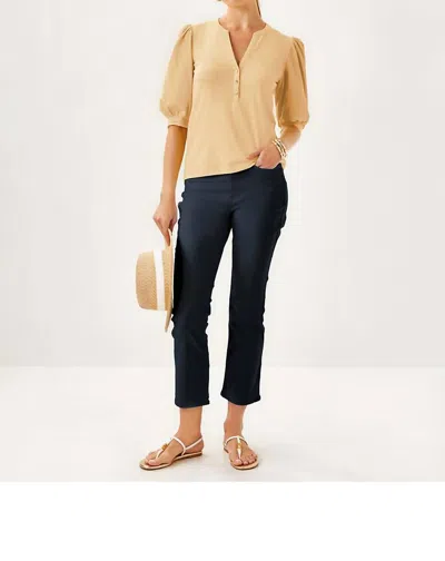 Lilly Pulitzer Ronson Knit Top In Wicker Tan In Multi