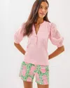 Lilly Pulitzer Ronson Knit Top In Pink Muse