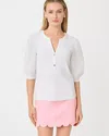 Lilly Pulitzer Ronson Knit Top In White