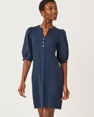 Lilly Pulitzer Ronson Popover Dress In Blue