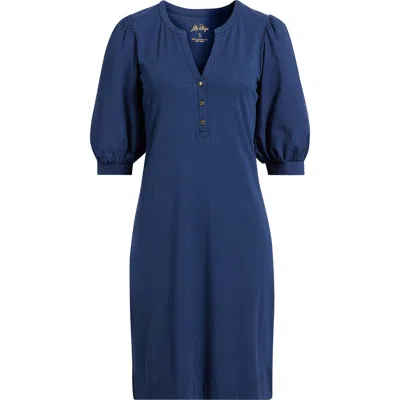 Lilly Pulitzer ® Ronson Puff Sleeve Cotton Blend Dress In Blue