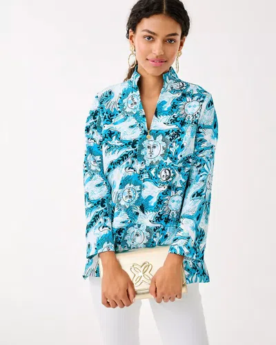 Lilly Pulitzer Rosee Tunic In Blue