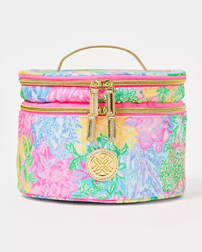 Lilly Pulitzer Round Cosmetics Case