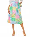 Lilly Pulitzer Rowena Midi Skirt In Multi
