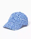 Lilly Pulitzer Run Around Hat In Martinique Blue Zee Bebe Accessories Small