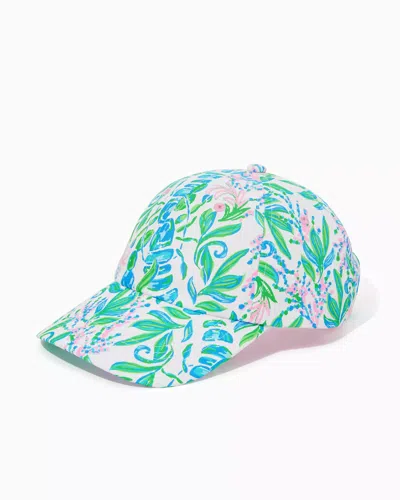 Lilly Pulitzer Run Around Hat In Resort White Just A Pinch Accessories Small