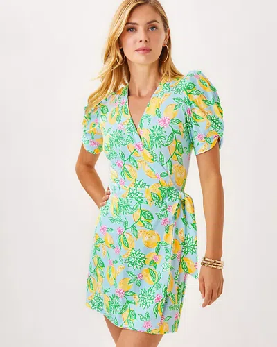 Lilly Pulitzer Sailynn Romper In Bluette Make Lemonade