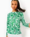 Lilly Pulitzer Salima Sweater In Fiddle Leaf Green Lil Escape Plan