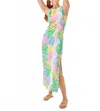 Lilly Pulitzer Sarabeth Maxi Shift Dress In Multi Bright Delight Patch In Green