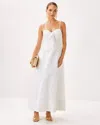 Lilly Pulitzer Sarahlynne Maxi Dress In Resort White Stacked Palm Burnout
