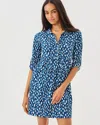Lilly Pulitzer Saralyn Popover Shirtdress In Blue