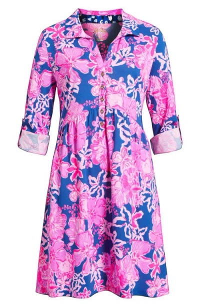 LILLY PULITZER LILLY PULITZER® SARALYNN FIT & FLARE SHIRTDRESS