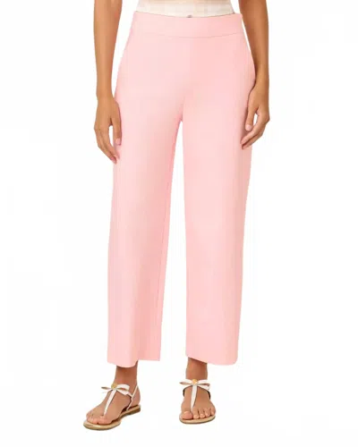 Lilly Pulitzer Sarissa High Rise Crop Pant In Pink Muse