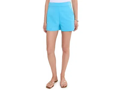 Lilly Pulitzer Sarissa Stretch Shorts Women's Shorts Turquoise Tide: 16 3 In Blue