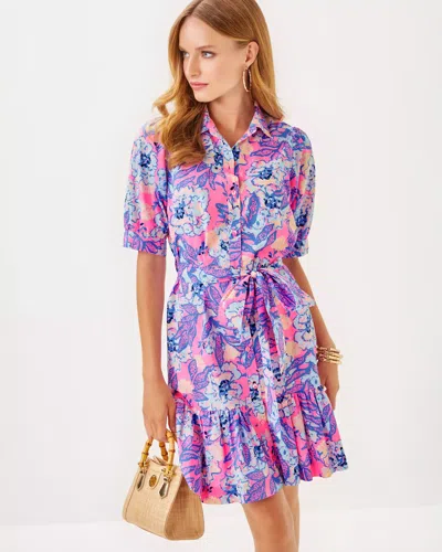 Lilly Pulitzer Sashria Dress In Multi Totally Koalafied